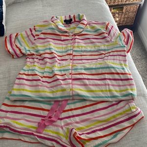 Jcrew short pjs set Sz s